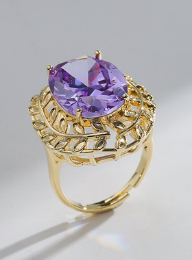 欧美复古性感项链耳环戒子三件套