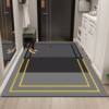 Kitchen bathroom non-slip diatom mud coffee table mat light luxury entry door mat entrance mat small carpet floor mat can be customized