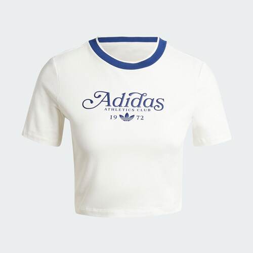 ADIDAS阿迪达斯正品女运动休闲短款舒适圆领短袖T恤IX3532IX3544 - 图3
