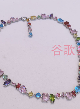 女流光溢彩项链高级感锁骨链