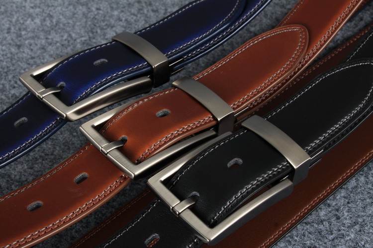 日系原单真皮腰带 男士商务休闲针扣牛皮皮带 出色品质,淘宝优惠券,粉丝福利购,淘宝优惠卷