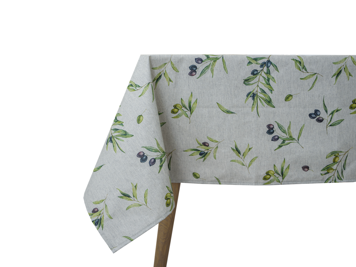 GIRONES进口西班牙时尚绿色黑色橄榄果防水防油餐桌茶几边柜桌布,淘宝优惠券,粉丝福利购,淘宝优惠卷