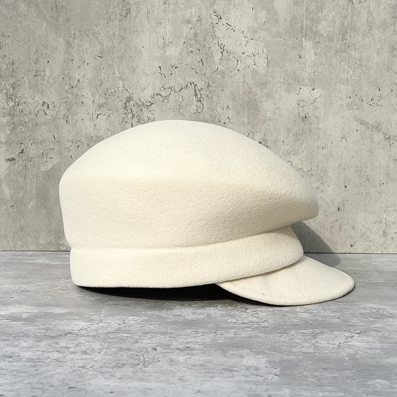 23新款不对称褶皱侧压羊毛呢马术帽女秋冬季英伦复古显脸小鸭舌帽,淘宝优惠券,粉丝福利购,淘宝优惠卷