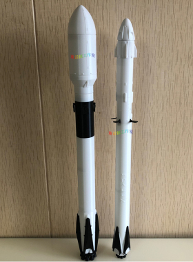 龙飞船星舰猎鹰9火箭摆件模型展示科普教育spacex包邮