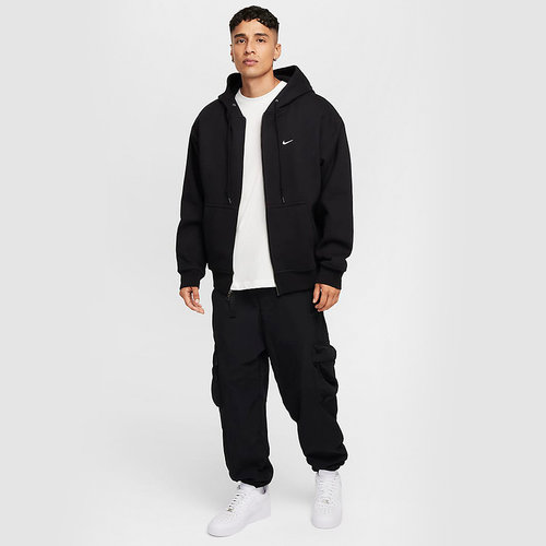 NIKE耐克男Solo Swoosh秋季拉链针织连帽夹克休闲运动外套 FZ1165 - 图2