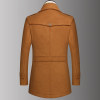 New winter middle-aged men's woolen coat