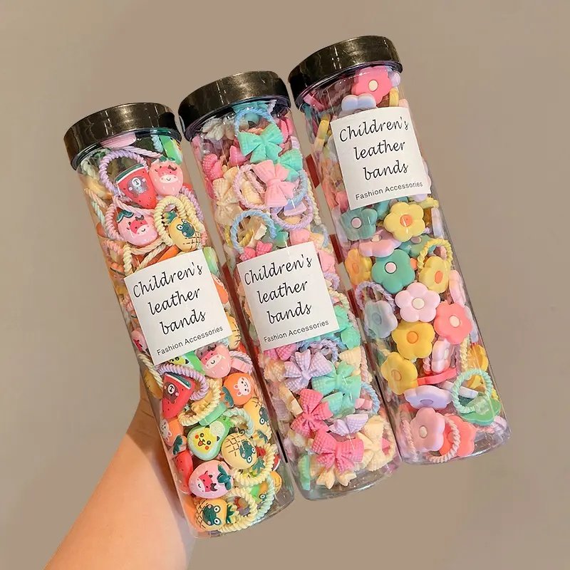 头饰发饰可爱宝宝小拇指圈不伤发女童大气发饰幼儿园小号头绳发圈,淘宝优惠券,粉丝福利购,淘宝优惠卷