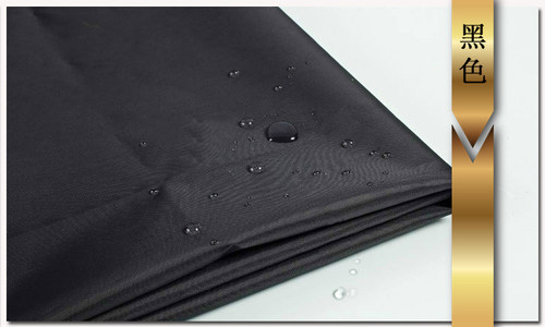 黑胶防紫外线户外天幕防水遮光防晒雨伞布料防风吊顶牛津布帐篷布 - 图2