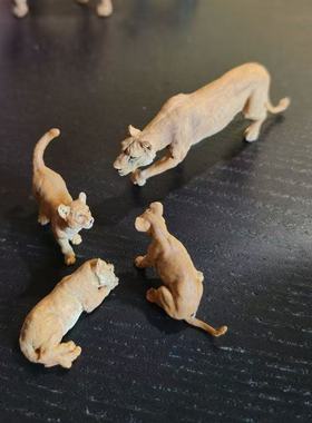 3D打印雕塑非洲肯尼亚明星野生动物小模型手工涂色款桌面摆件礼物