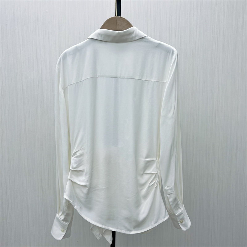 艾●2025秋季新品 法式长袖衬衫女气质小众别致宽松打底上衣815,淘宝优惠券,粉丝福利购,淘宝优惠卷