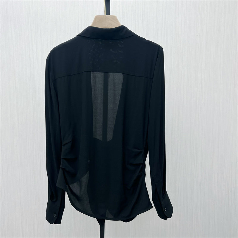 艾●2025秋季新品 法式长袖衬衫女气质小众别致宽松打底上衣815,淘宝优惠券,粉丝福利购,淘宝优惠卷