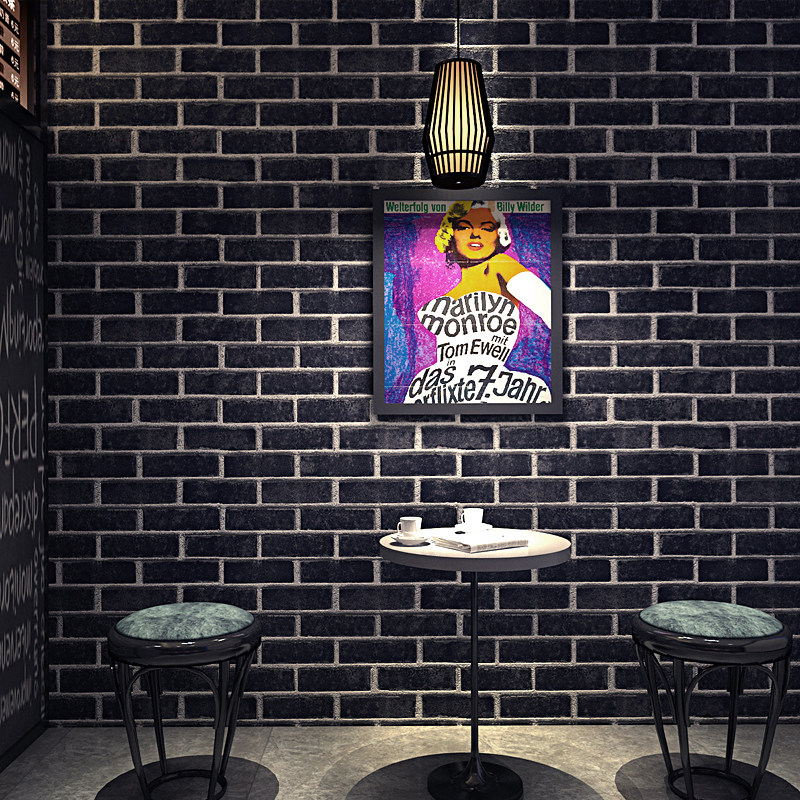 新中式复古砖纹红砖青砖仿古砖头墙纸3d立体砖块文化石背景墙壁纸,淘宝优惠券,粉丝福利购,淘宝优惠卷