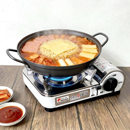 韩国迷你型卡式炉小便携炉子商用家用MINI卡式炉料理炉子烤肉火锅 - 图0