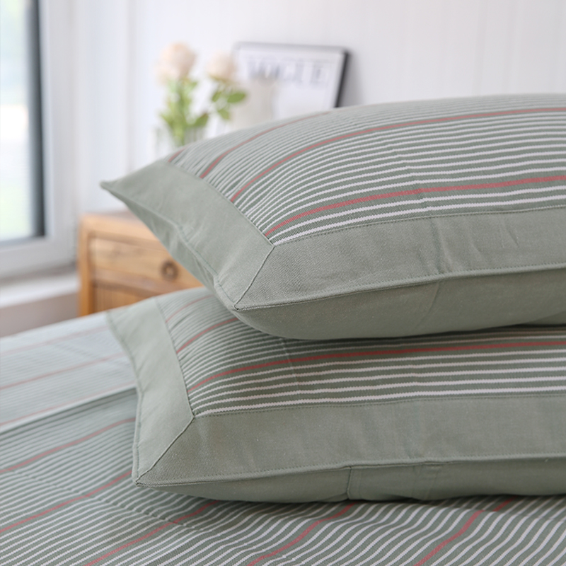 捡漏！纯棉加厚加密老粗布凉席三件套亚麻床单夏季双面软席可机洗 - 图2