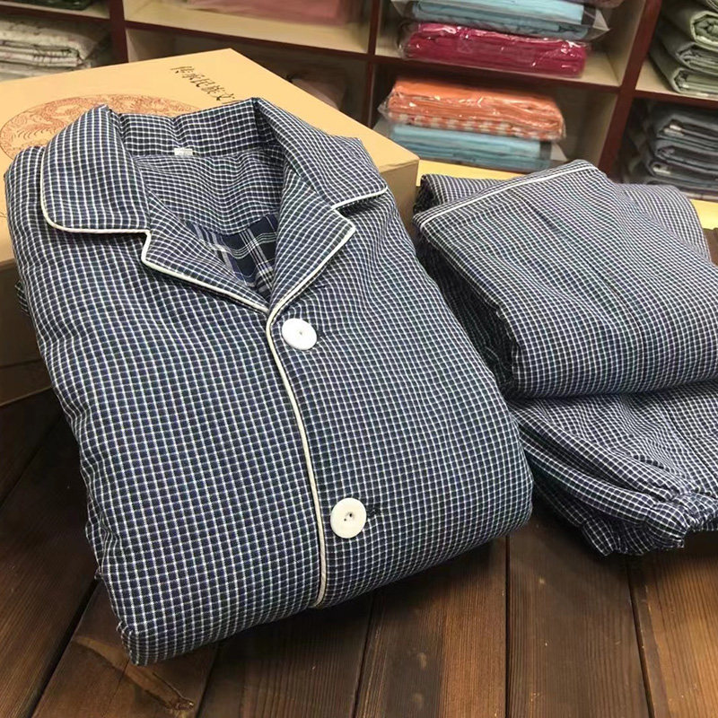 断码清仓 纯棉老粗布夹棉睡衣套装男款 棉衣棉裤,淘宝优惠券,粉丝福利购,淘宝优惠卷