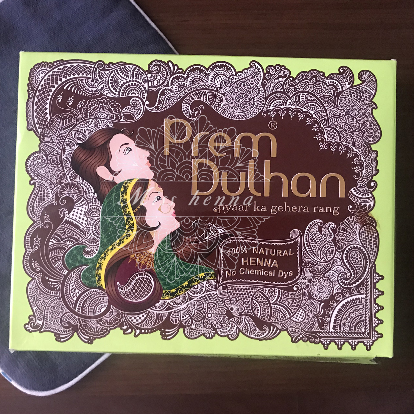 日期新prem印度纯植物henna棕色海娜纹身手绘膏画雀斑妆卧蚕眉毛 - 图2