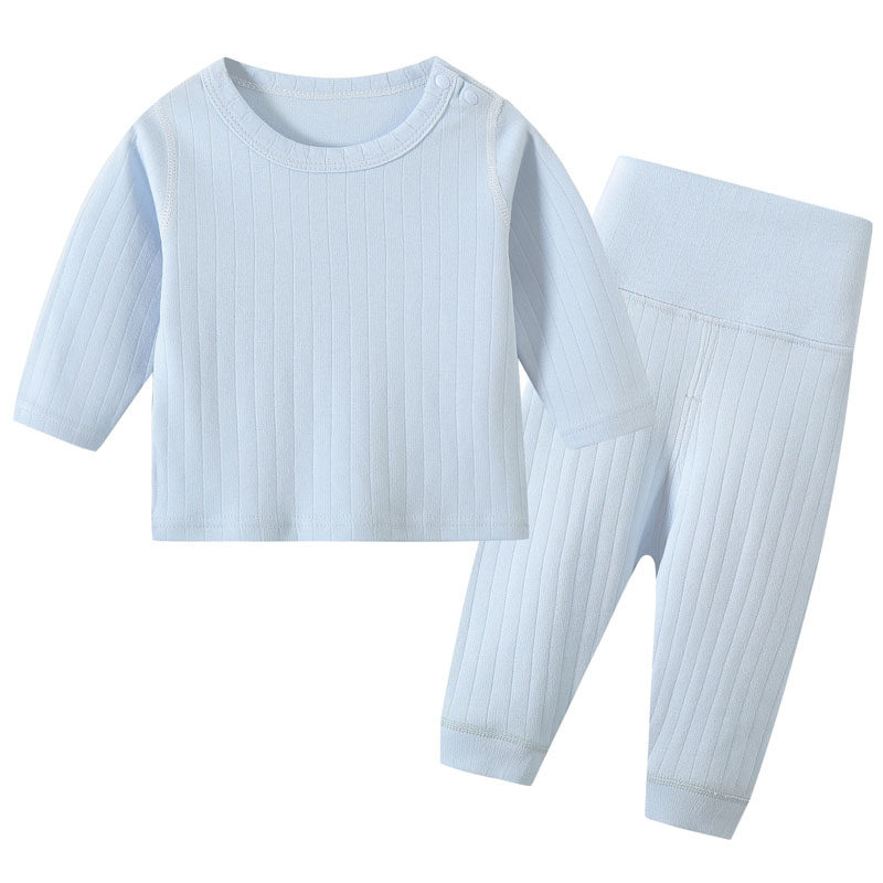 春秋季儿童套装宝宝婴儿纯棉加厚睡衣高腰裤子无骨保暖内衣二件套,淘宝优惠券,粉丝福利购,淘宝优惠卷