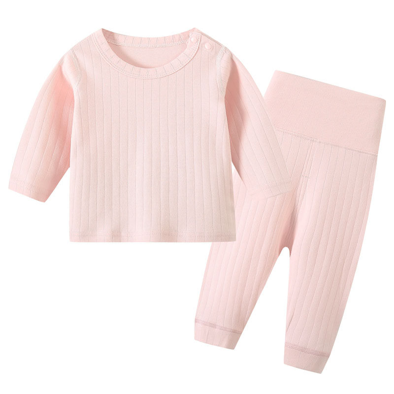 春秋季儿童套装宝宝婴儿纯棉加厚睡衣高腰裤子无骨保暖内衣二件套,淘宝优惠券,粉丝福利购,淘宝优惠卷