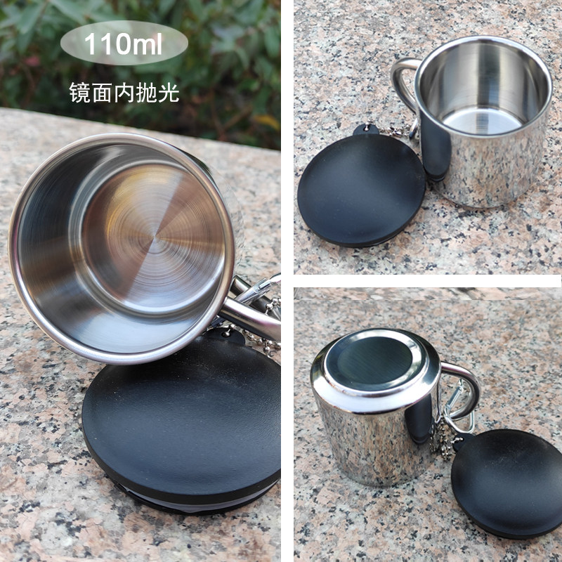 304不锈钢水杯双层防烫带手柄带盖咖啡杯茶杯便携儿童饮水杯防摔,淘宝优惠券,粉丝福利购,淘宝优惠卷