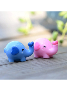 可爱动物树脂公仔孩子过家家玩具