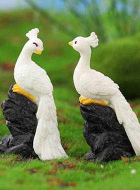 仿真动物树脂摆件创意微景观装扮