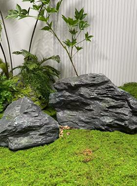 仿真玻璃钢石头假山造景石头道具