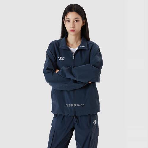 Umbro/茵宝24秋季新款男女立领运动保暖防风夹克外套UP321SJK92 - 图2