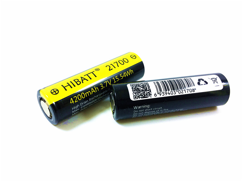 全新HIBATT 21700锂电池4200mAh 3.7v 40A动力可充电动工具电池-图3