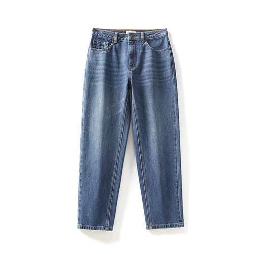 * WKZ06050 茉莉雅集 随性经典B*C珠链装腰土耳其全棉牛仔锥形裤 - 图3