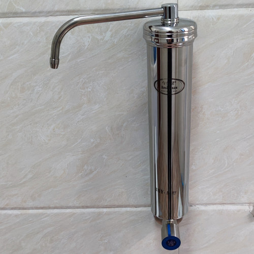 佰仕源水龙头净水器家用直饮厨房角阀不锈钢自来水过滤器陶瓷净化 - 图0