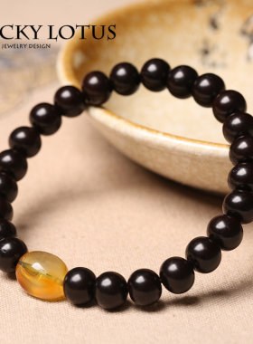 luckylotus精品椰蒂古朴琥珀原石