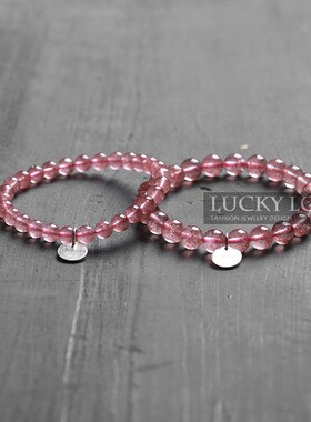 首饰luckylotus小颗粒单圈女手链
