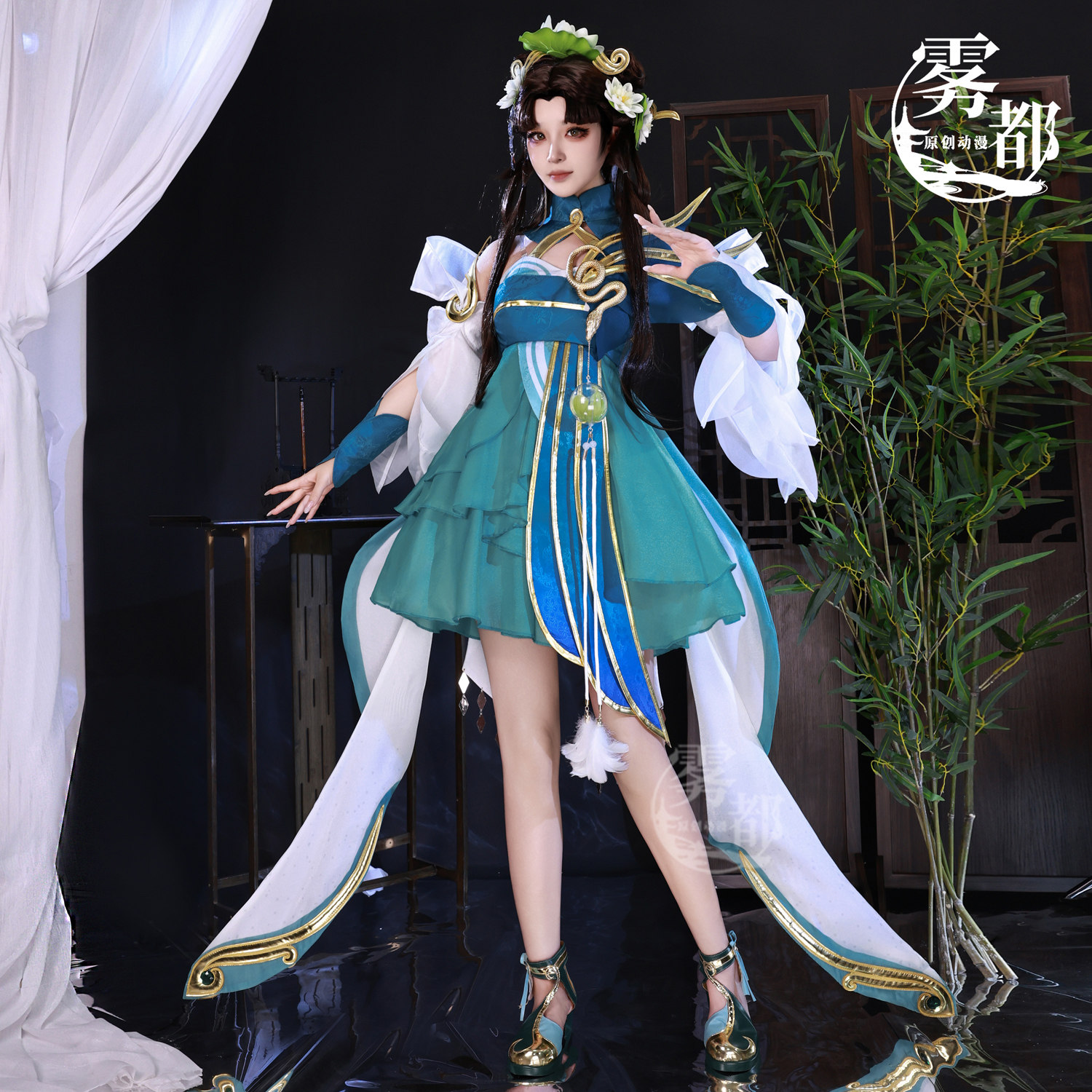王者荣耀衣服雾都动漫王者荣耀COS服小乔青蛇cosplay二次元服装古风少女大全套