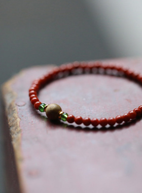 入锦通用款满肉南红手串设计款