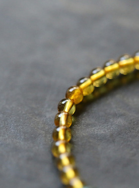 风华如嫣丨优质黄水晶多宝手串