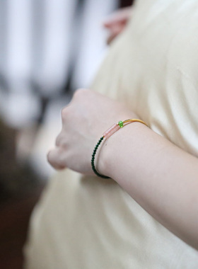 金管设计款精致细手链