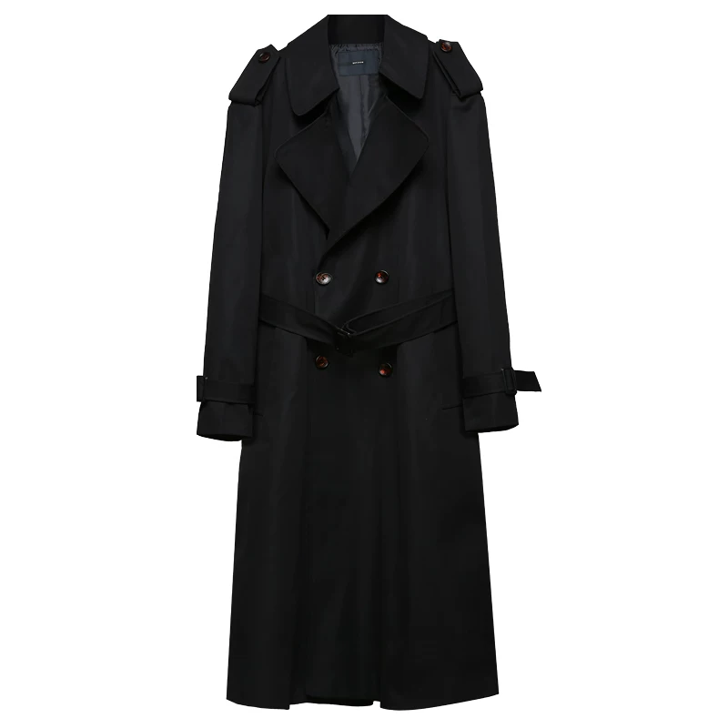Мужское кожаное/натуральное плащевое пальтоtrench coat?