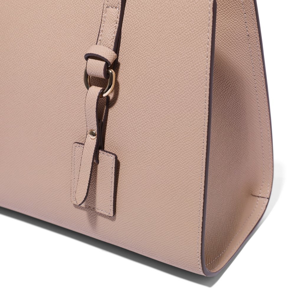 百丽女2023新款通勤大红色手提包 BELLE百丽箱包女士包袋