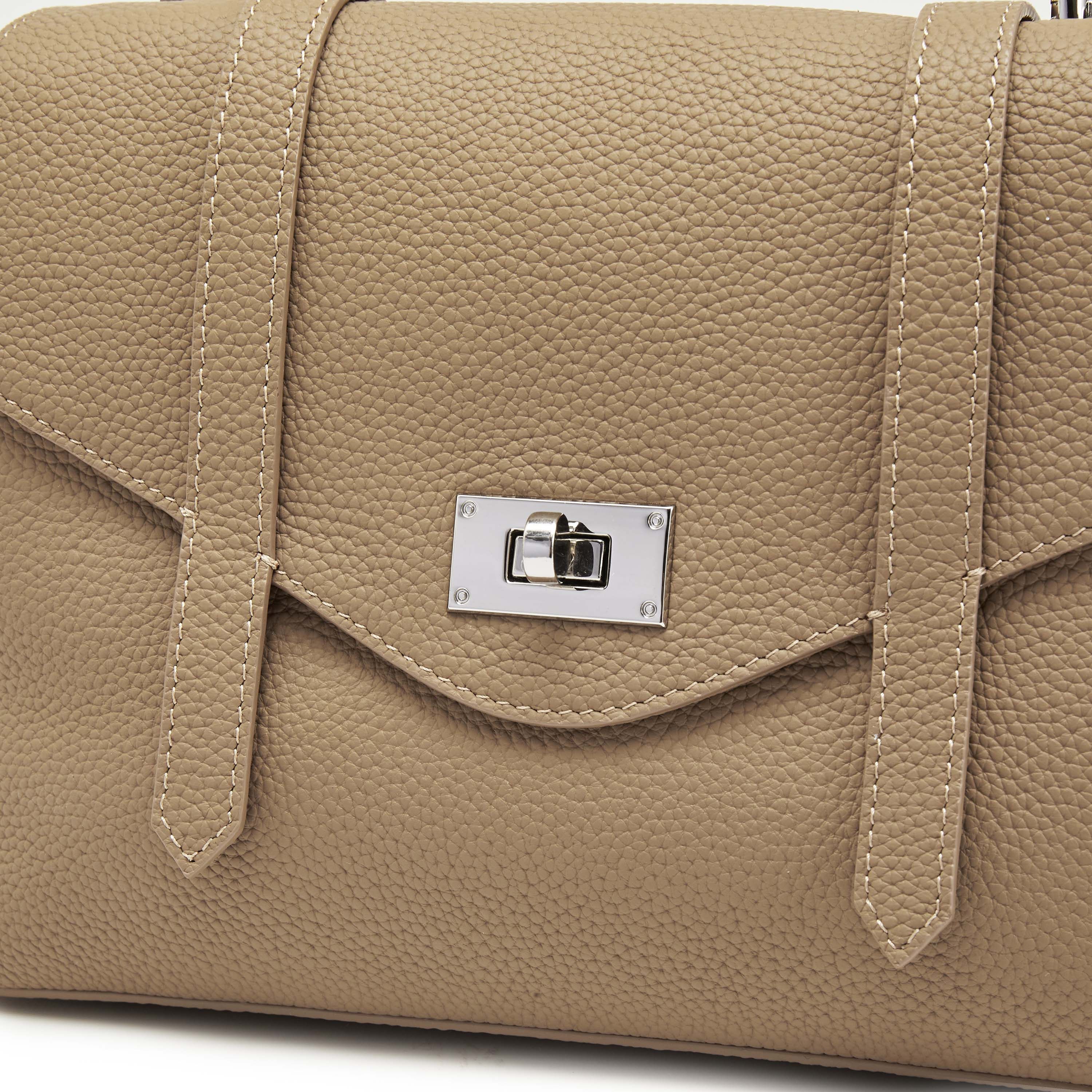 百丽包女2025新款质感通勤牛皮邮差小方包单肩斜挎手提包JY147CX5,淘宝优惠券,粉丝福利购,淘宝优惠卷