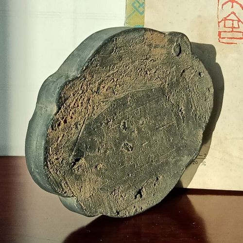 仿古异形瓦当 欢乐喜庆牡丹纹饰 拓片模具汉砖拓印拓片传拓陶器 - 图2