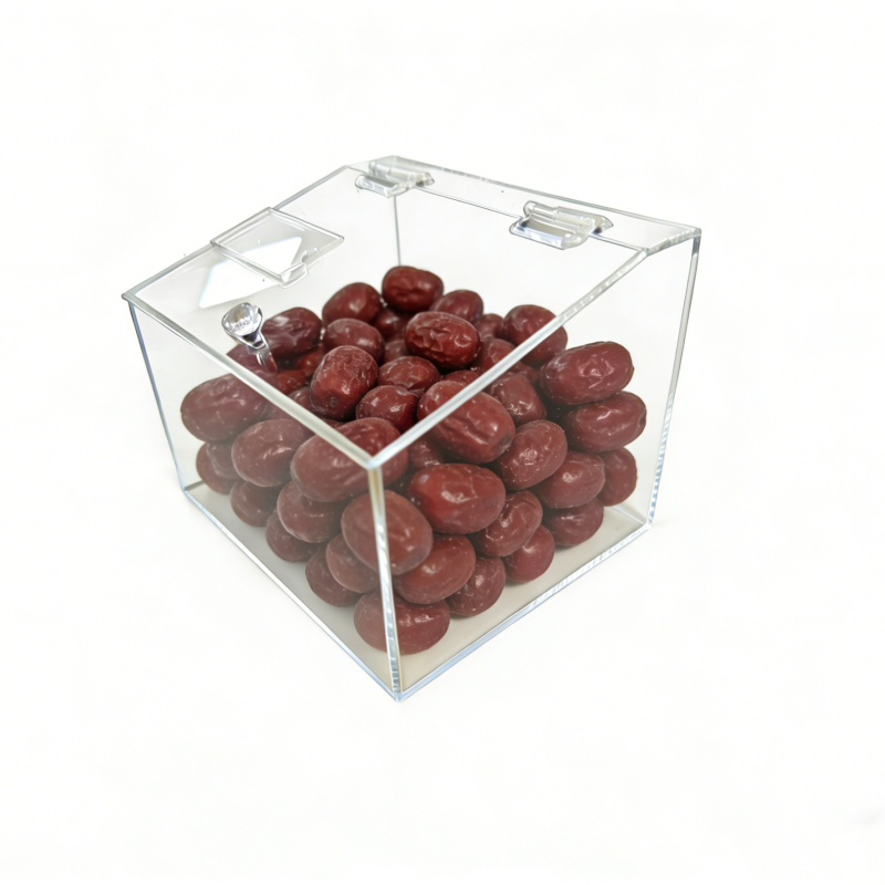 亚克力糖果箱超市散装食品展示盒子饼干休闲小零食货架展示收纳箱,淘宝优惠券,粉丝福利购,淘宝优惠卷