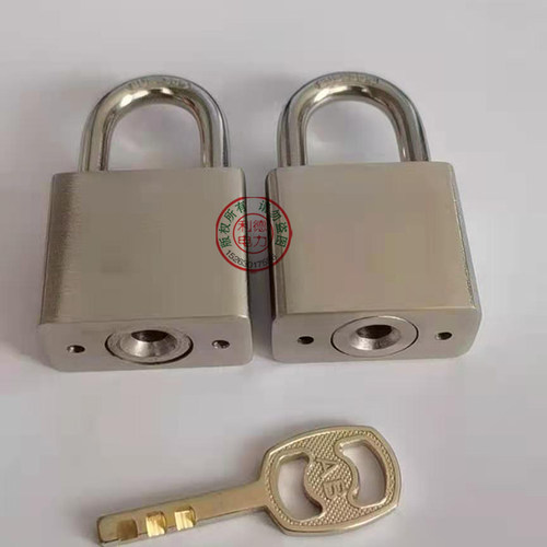 30mm不锈钢挂锁防水防锈电力表箱锁通开通用钥匙户外锁具不生锈锁 - 图1
