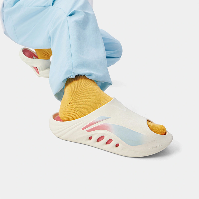 李宁SOFT SLIPPER男女潮流拖鞋夏季外穿情侣防滑运动沙滩鞋凉拖,淘宝优惠券,粉丝福利购,淘宝优惠卷