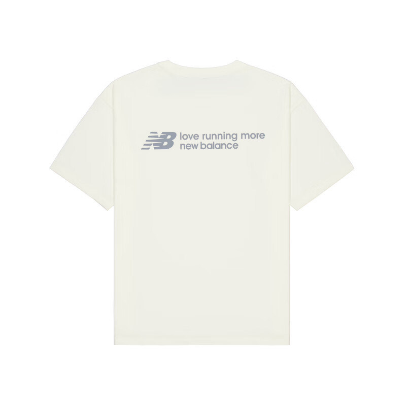 NEW BALANCE男女短袖T恤NB舒适跑步吸湿排汗宽松潮流运动NEE24131,淘宝优惠券,粉丝福利购,淘宝优惠卷