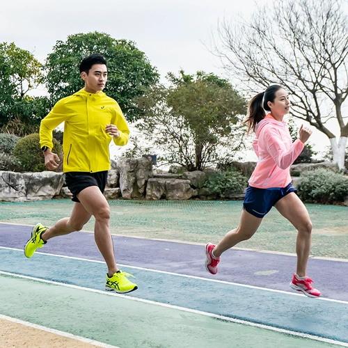 Asics, амортизирующие дышащие универсальные беговые кроссовки для школьников и студентов для тренировок