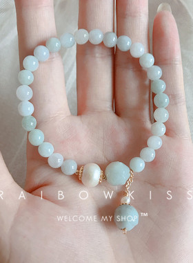 馨米娅小众设计清新女玉石手链