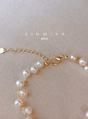 天然珍珠手链馨米娅小众设计女