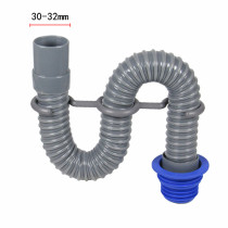 Washbasin vegetable basin (S bend deodorized down water pipe) sink sewer drain pipe anti-return smell anti-insect trap