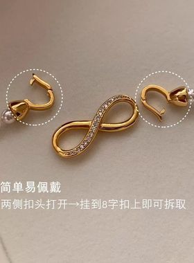 施家珍珠项链女2025新款气质