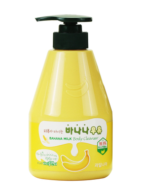 韩国原装进口水果之乡牛奶沐浴露